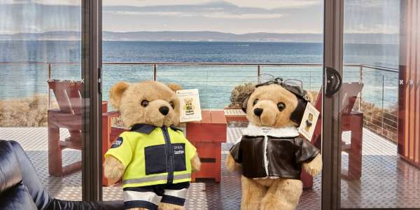 Tasbuilt Commercial welcomes Doctor Bear Ruth and Pilot Bear Henry to the team!