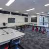 Large school room with high quality carpet tiles