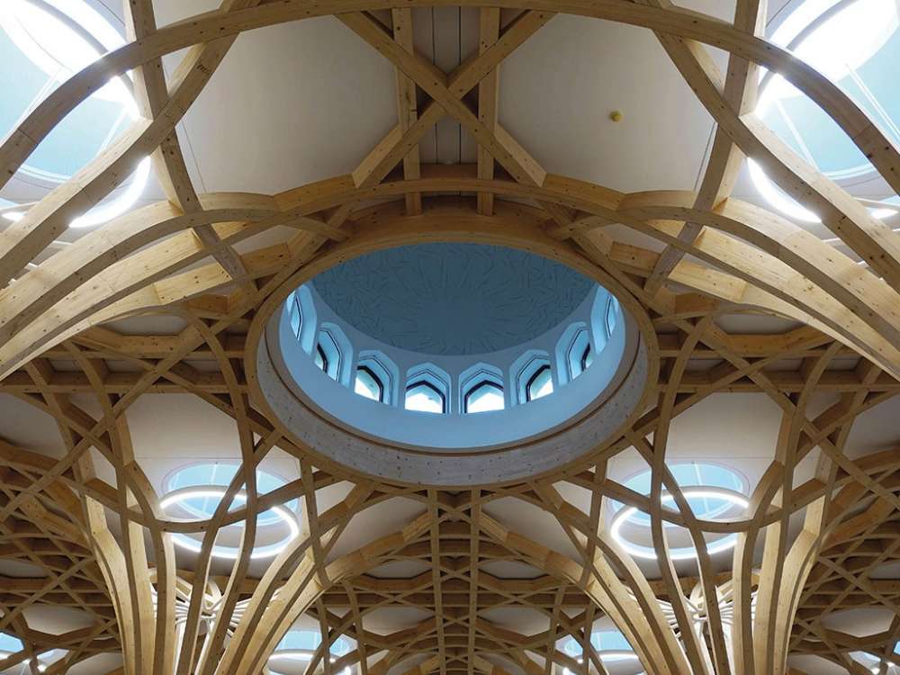 ISSUE19 SACRED UK BUILDING A FEAT OF ENGINEERED TIMBER Cambridge Mosque 3